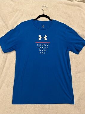 Under Armour Men’s Blue Logo Performance T-Shirt